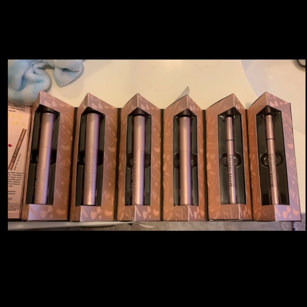 Years worth of butter than sex mascara & eyeliner